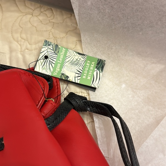 Badgley Mischka Red Women's Bag new - Picture 10 of 14